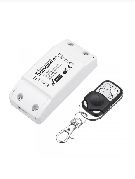 Basic Switch - Sonoff R2 RF (Remote sold separately)