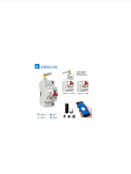 Geyser Switch - 1P Smart Circuit Breaker Switch - eWelink 100A