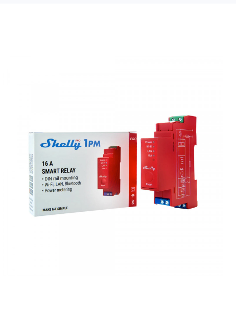 Energy Switch - Shelly Pro 1PM - 1P 1CH 16A