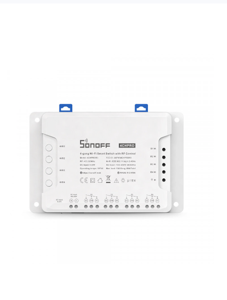 4CH switch - Sonoff 4CH Pro R3 10A 2200W 2.4Ghz 433MHz RF
