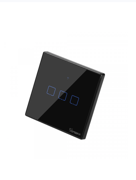 3 Gang - Sonoff T3 UK 3 Gang Smart Light Switch