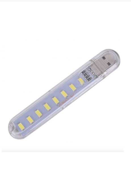 LED -  Portable Mini 8-LED USB Light 5V (Warm White)