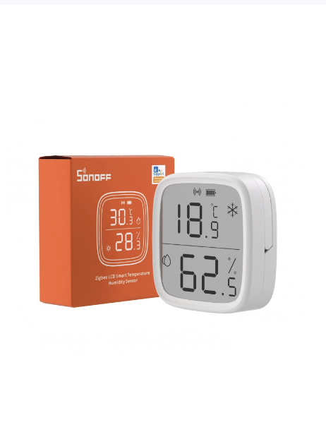 Temp and H - Sonoff Zigbee LCD Smart Temperature Humidity Sensor