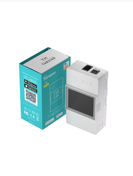 Temp and H - Sonoff TH 20A Elite Smart Temperature and Humidity Monitoring Switch